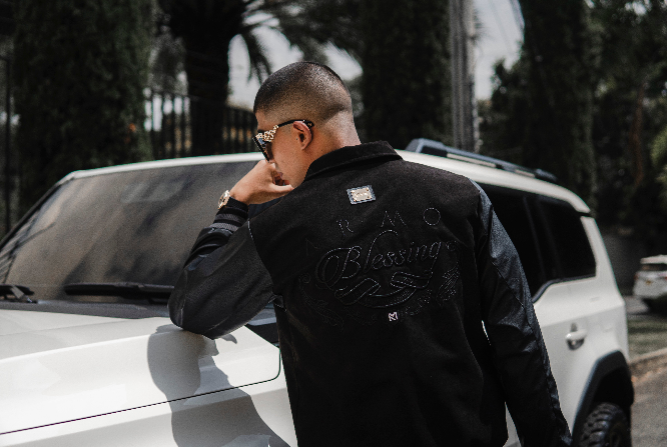 Chaqueta Shining Through