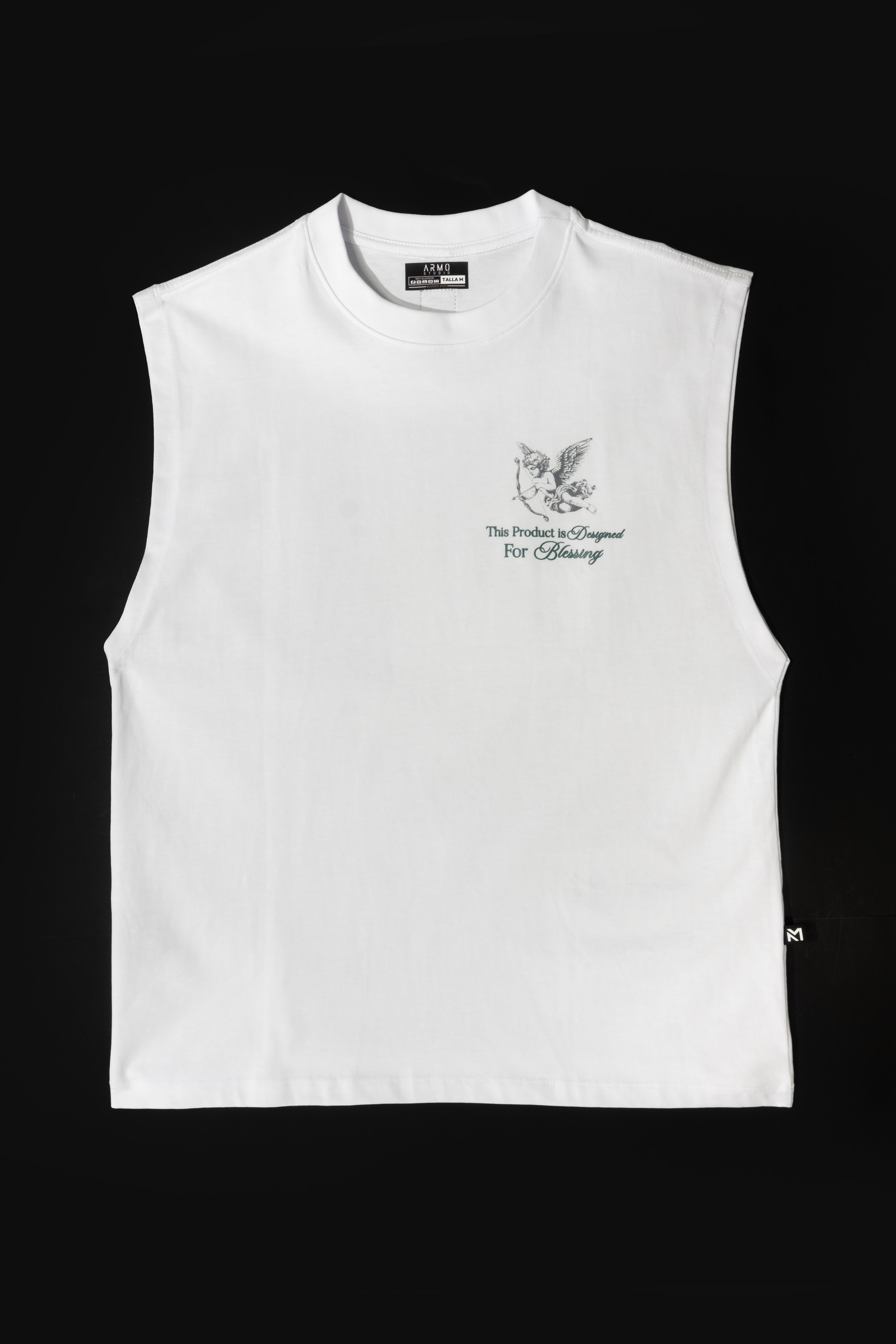 Angels Tank Top White
