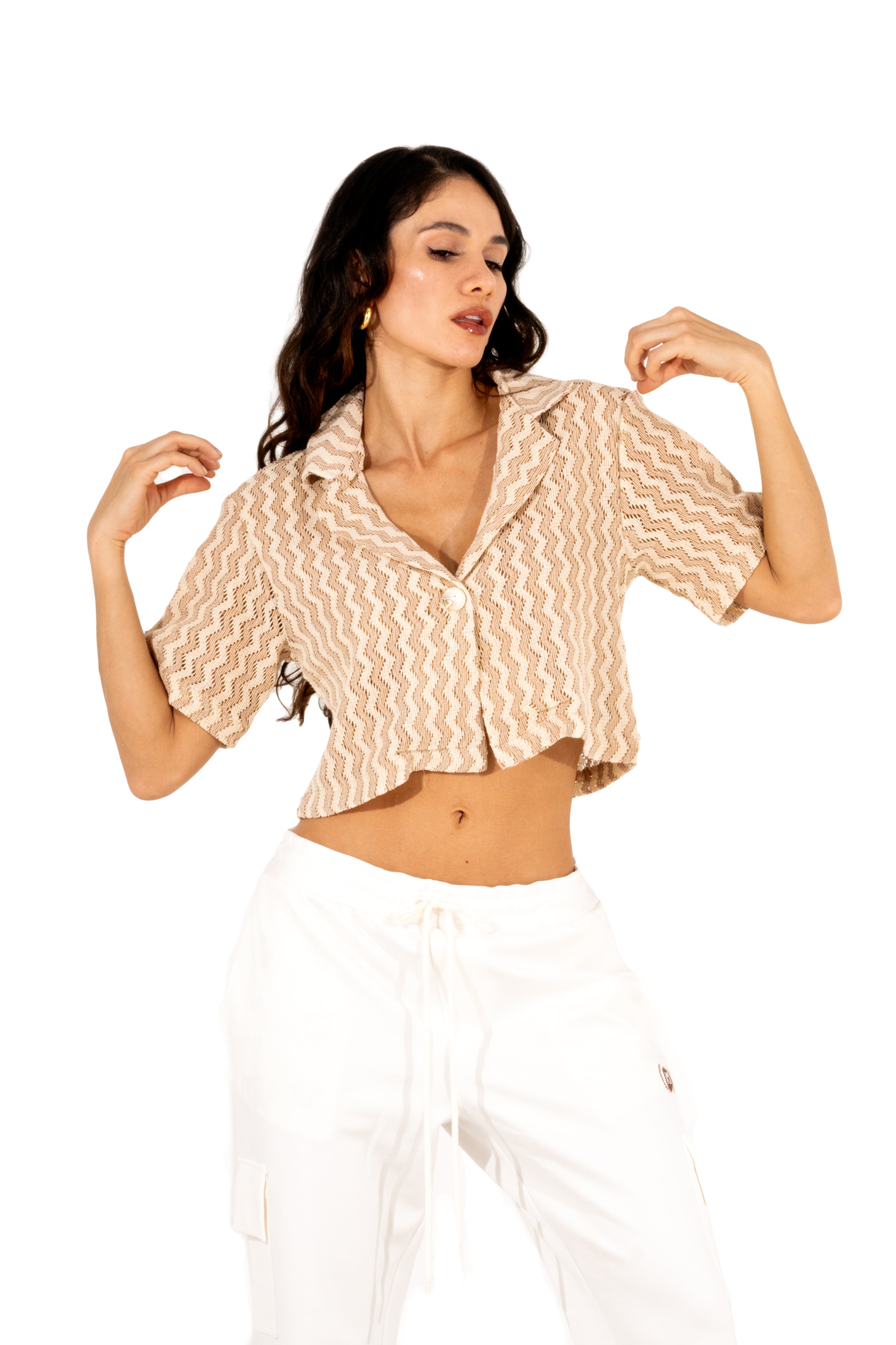 Crop Top tejido