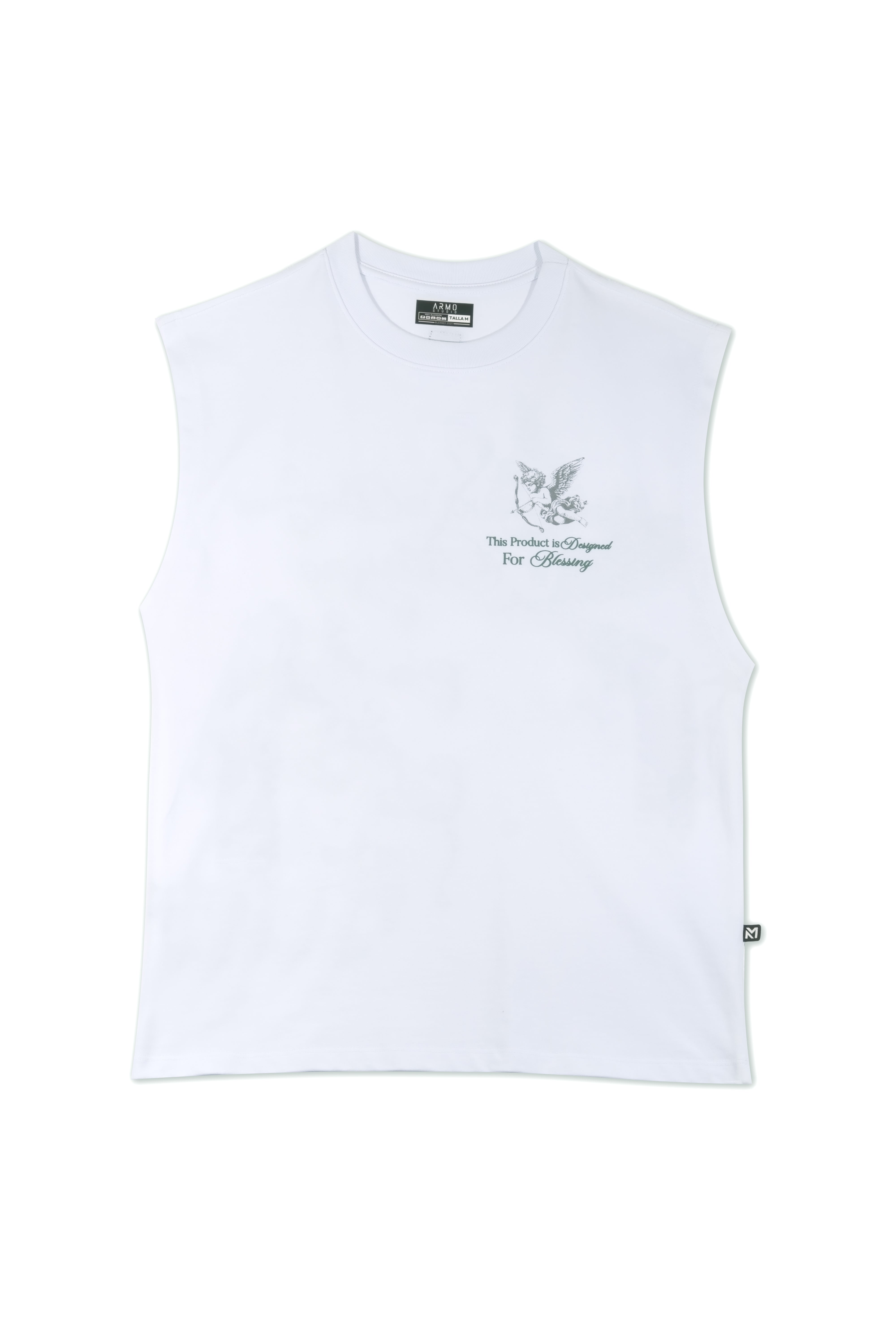 Angels Tank Top White
