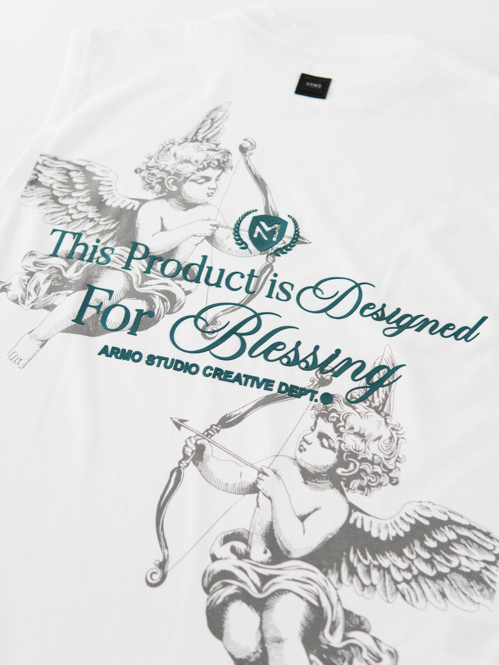 Angels Tank Top White