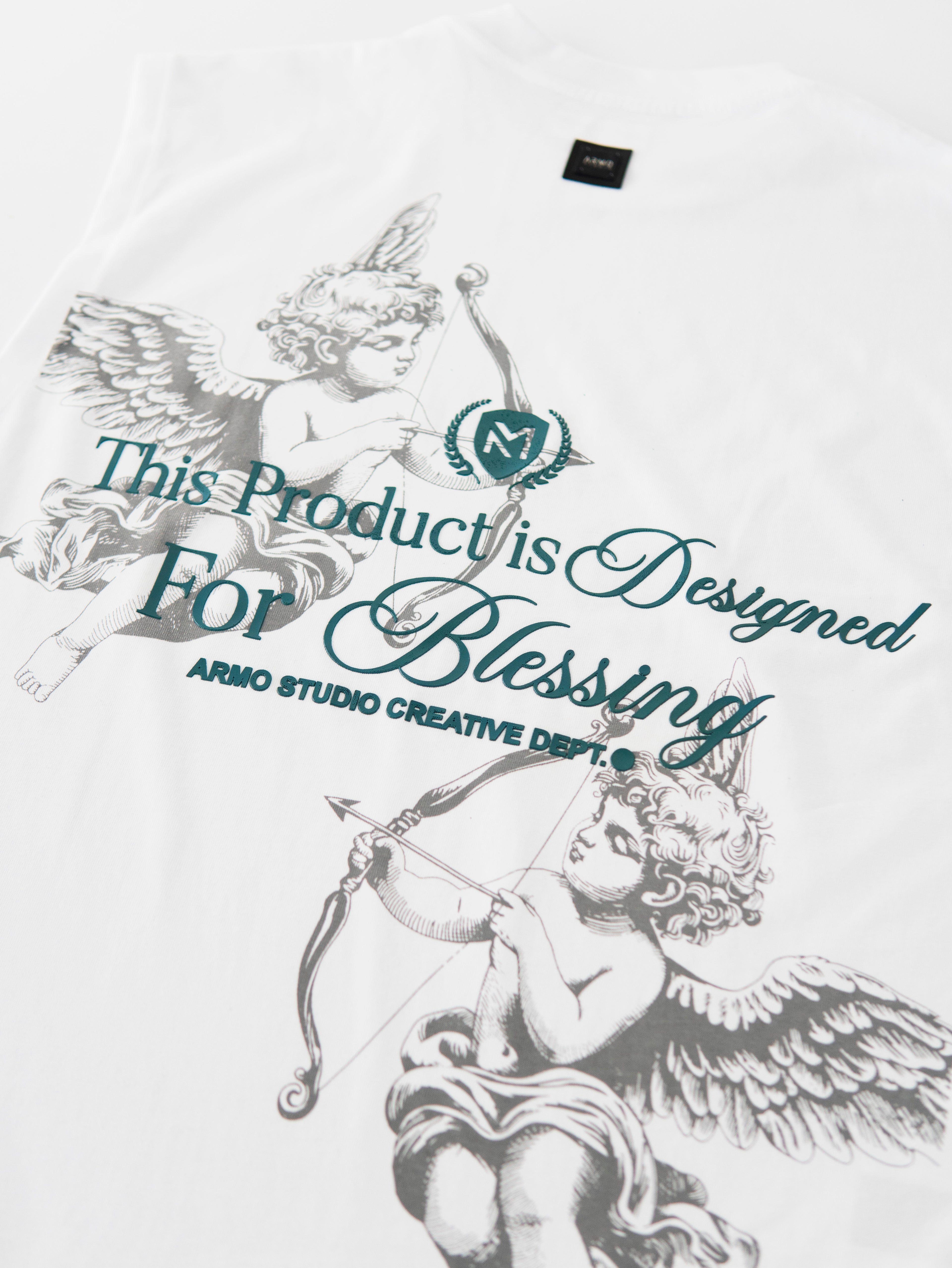 Angels Tank Top White