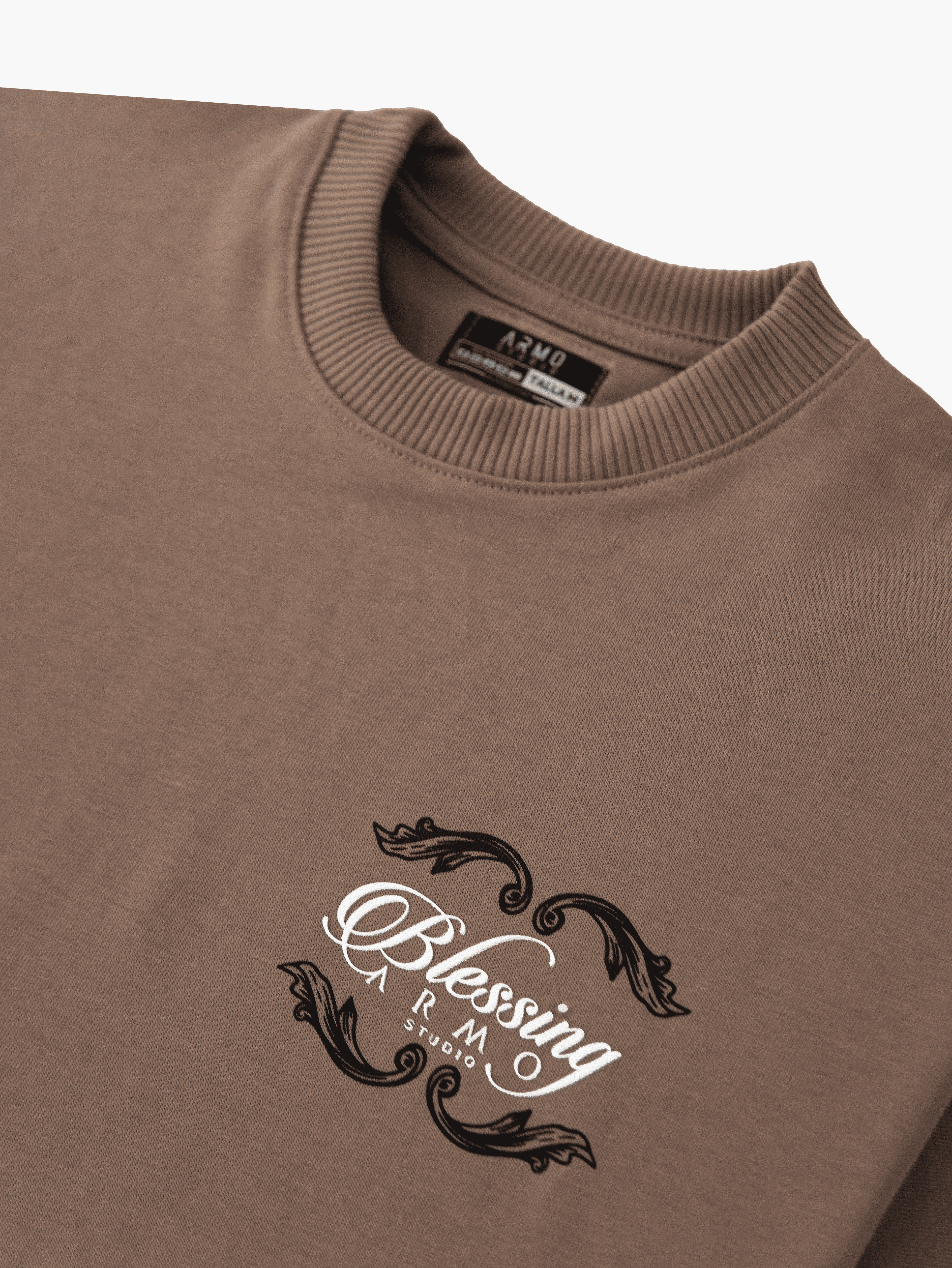 Camiseta Oversized Negra In His Shadow