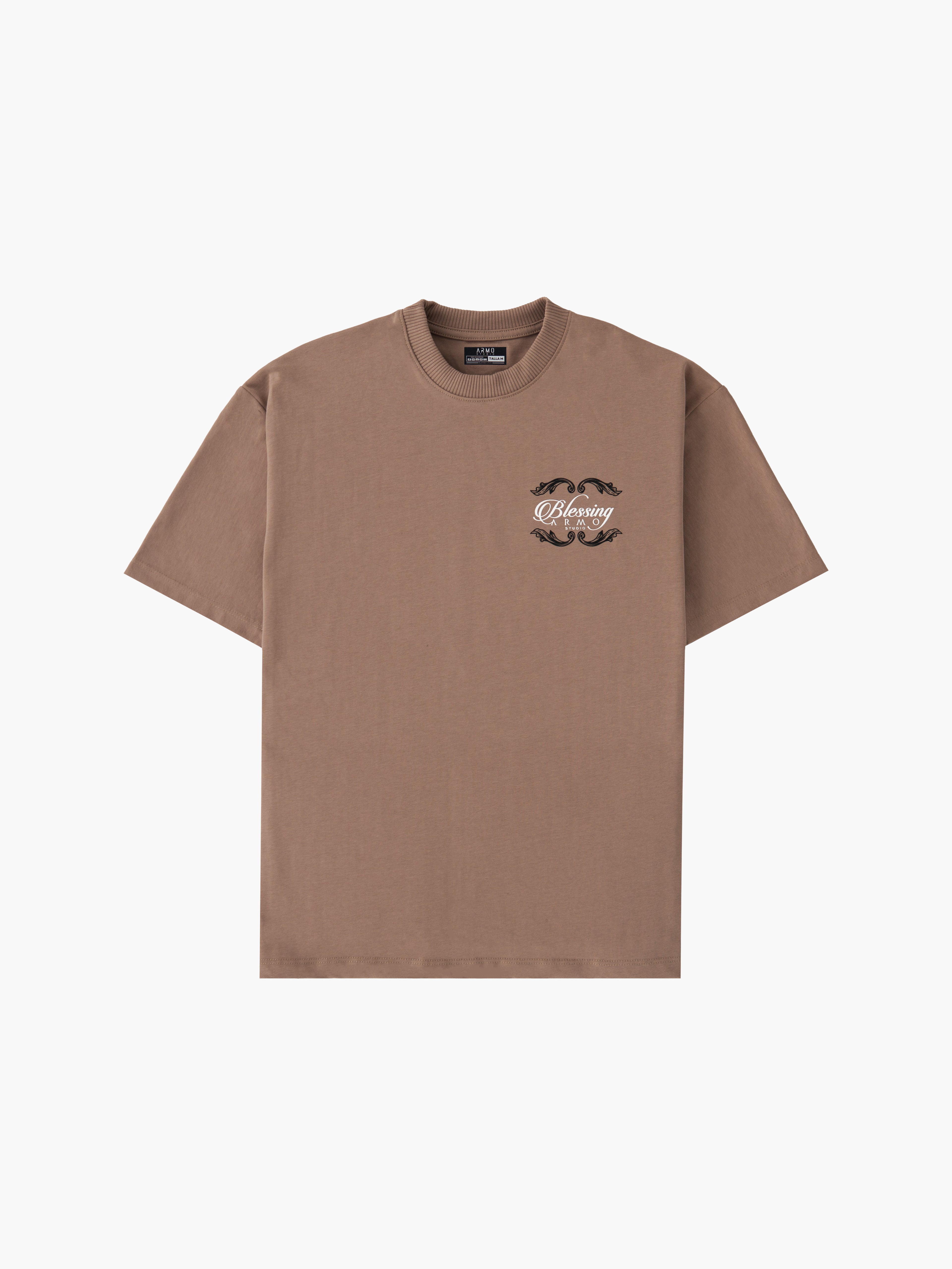 Camiseta Oversized Negra In His Shadow